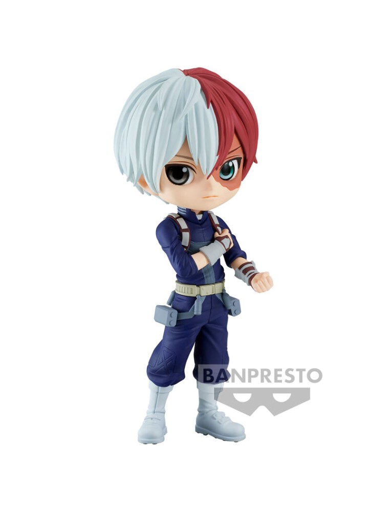 My Hero Academia Shoto Todoroki Q Posket Figura 14cm Banpresto