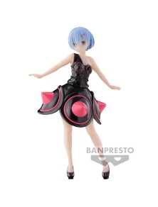 Re:zero Starting Life In Another World Rem Morning Star Dreess Figura 20cm Banpresto