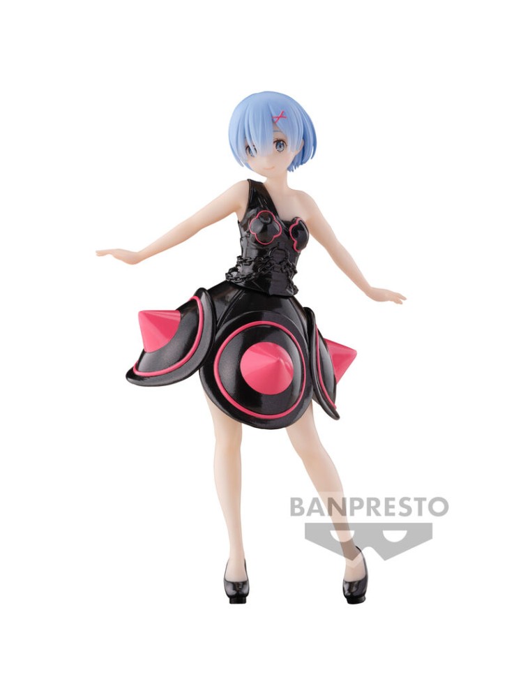 Re:zero Starting Life In Another World Rem Morning Star Dreess Figura 20cm Banpresto