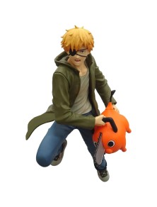 Chainsaw Man Vibration Star Denji & Pochita 14cm Banpresto