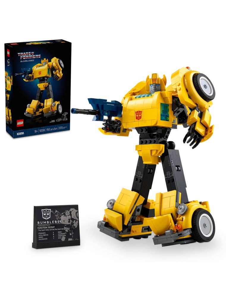 LEGO ICONS 10338 - TRANSFORMERS BUMBLEBEE