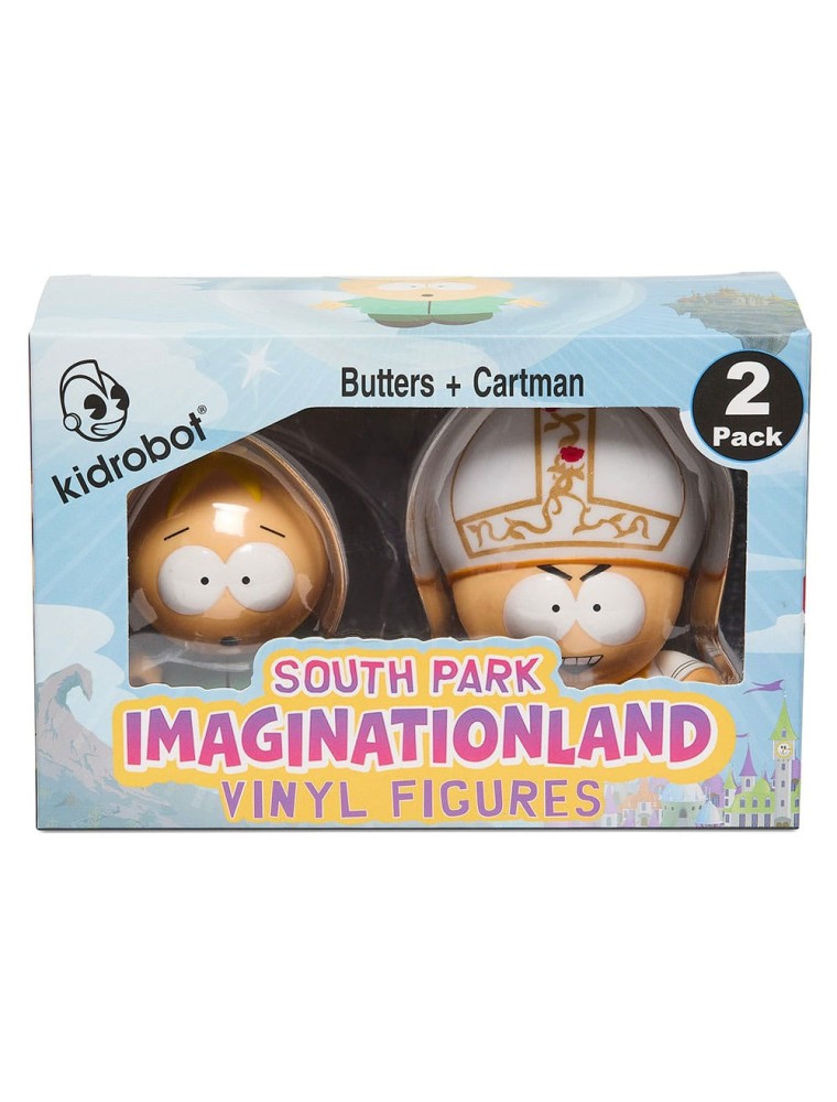 South Park: Imaginationland Butters E Cartman 3 Inch Vinile Figura 2-pack Kidrobot