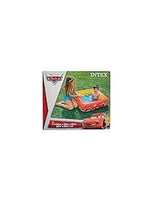 Disney Pixar Cars Piscina Gonfiabile Quadrata 85 x 85 x 23 cm Intex