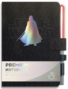 TACCUINO A5 + PENNA STAR WARS SPADA LASER DARTH VADER STAR WARS - CANCELLERIA/SCUOLA