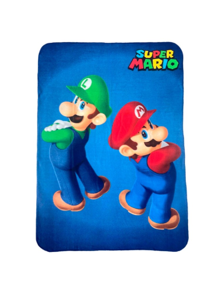 Super Mario Bros Coperta In Pile Nintendo