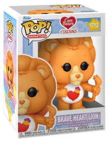 FUNKO POP CARE BEARS COUSINS BRAVE HEART LION 1713 CARTOON - FUNKO