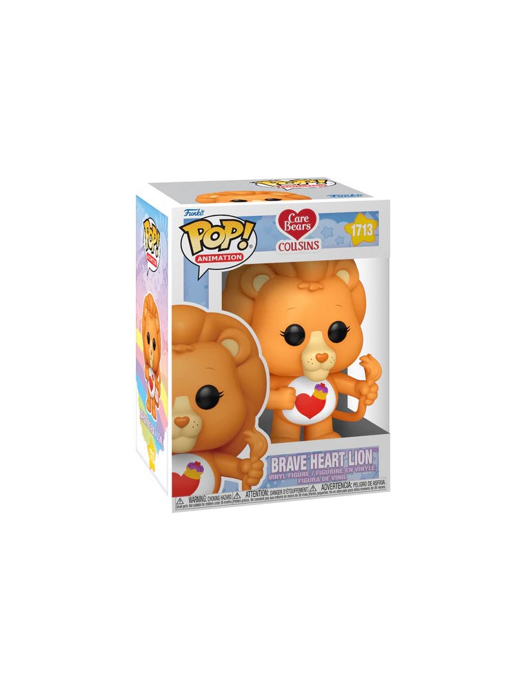 FUNKO POP CARE BEARS COUSINS BRAVE HEART LION 1713 CARTOON - FUNKO