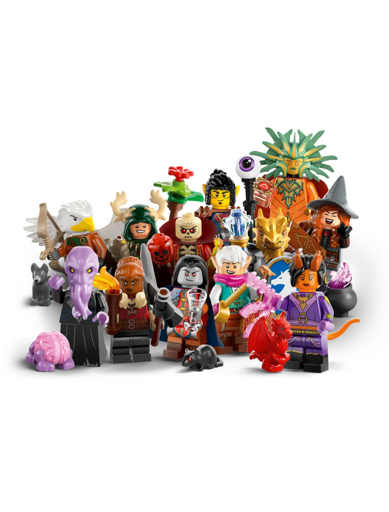 LEGO MINIFIGURES 71047 - DUNGEONS & DRAGONS - SERIE COMPLETA 12 PEZZI