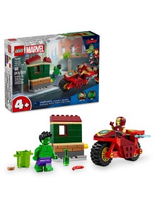 LEGO MARVEL SUPER HEROES 76287 - IRON MAN CON MOTO E THE HULK