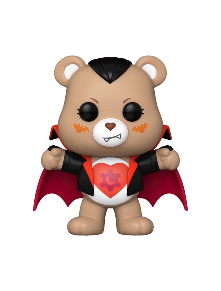 Care Bears X Universal Monsters Pop! Vinile Figura Tender Heart Bear As Dracula 9 Cm Funko