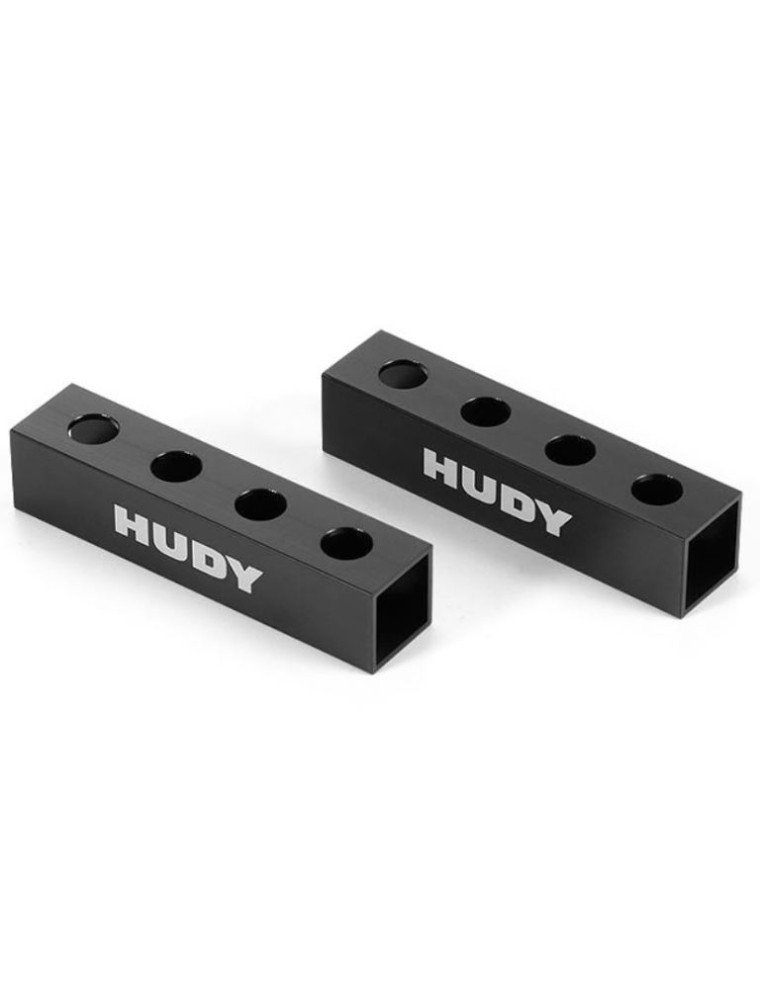 Hudy - SUPPORTI SETUP TELAIO 1/8 1/10 IN ALLUMINIO DA 20mm