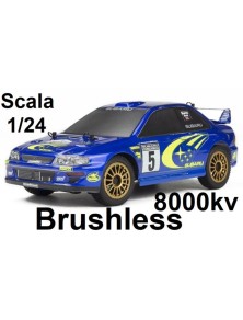 Carisma - Subaru Impreza WRC 1999 GT24 1/24 rally brushless con radio