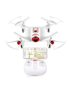 Micro drone X20W bianco wifi con diretta video e sensore barometrico