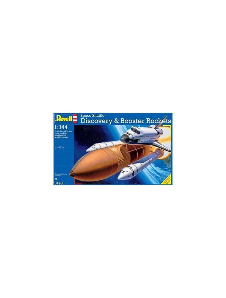 Revell - SPACE SHUTTLE DISCOVERY  1/144 CON BOOSTER ROCKETS