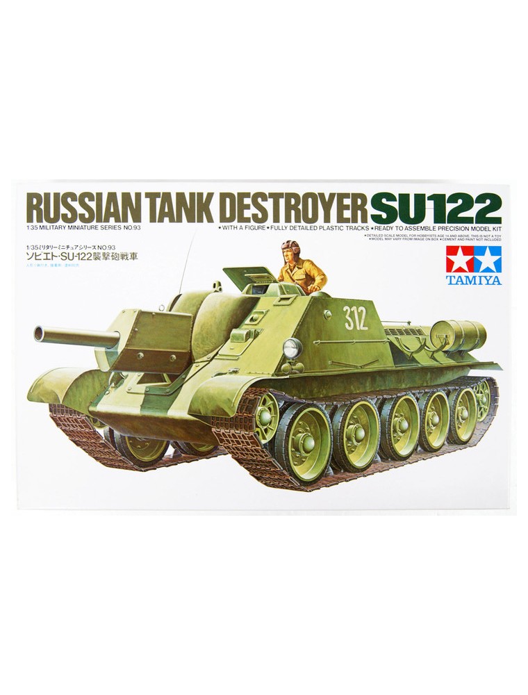 Tamiya 1/35 Militare Serie Miniatura No.93 Russo Destroyer Su-122