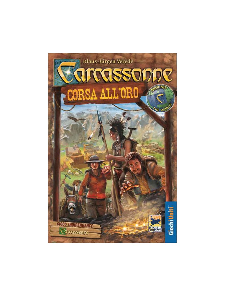 Carcassone: Corsa All'Oro - Giochi da Tavolo Giochi Uniti