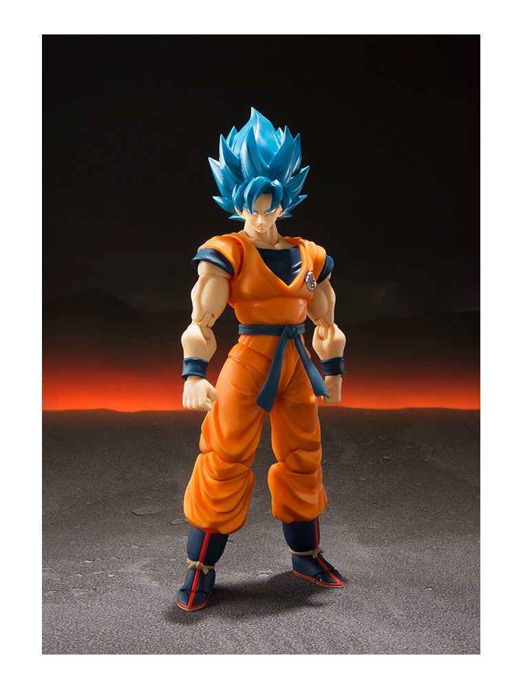 Dragon Ball Figura Super Saiyan God Super Saiyan Son Goku 14 cm Bandai