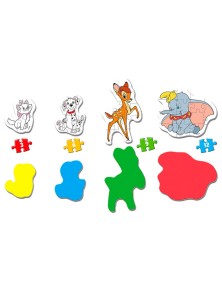 Disney Animal Friends My First Puzzle 3-6-9-12 Pezzi Clementoni