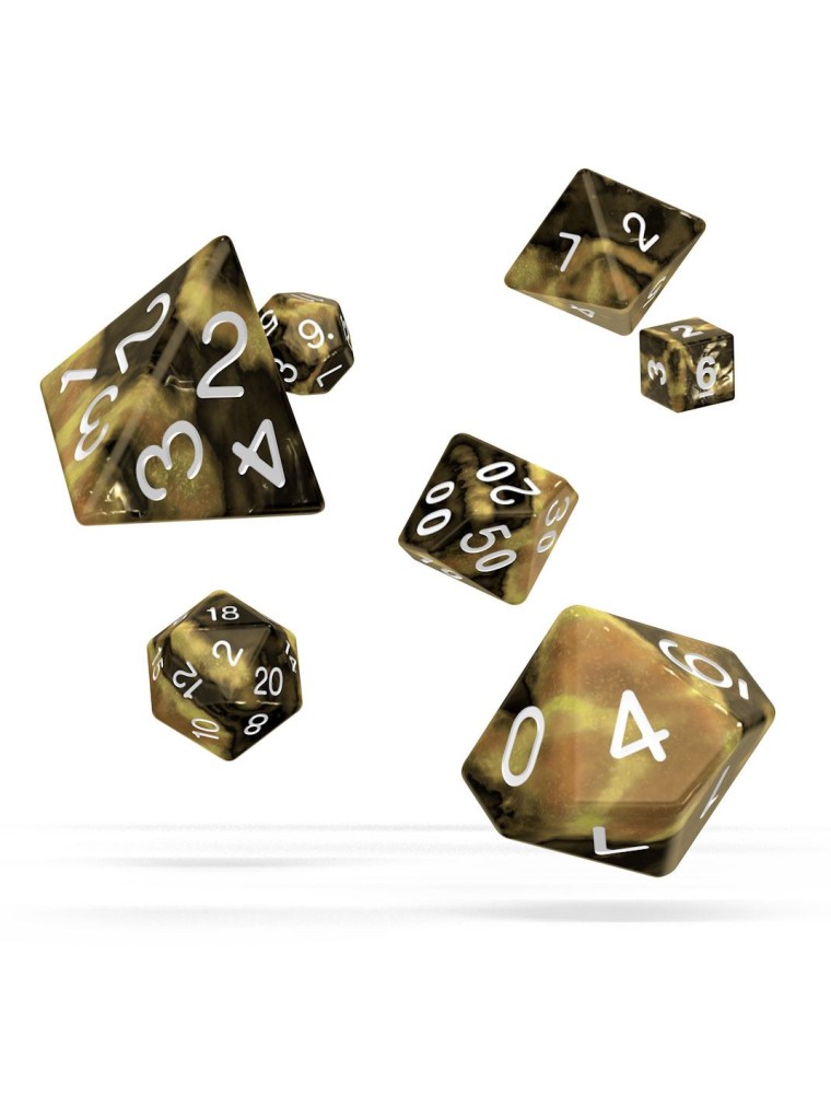 Oakie Doakie Dice RPG Set Gemidice - Hornet (7) Oakie Doakie Dice