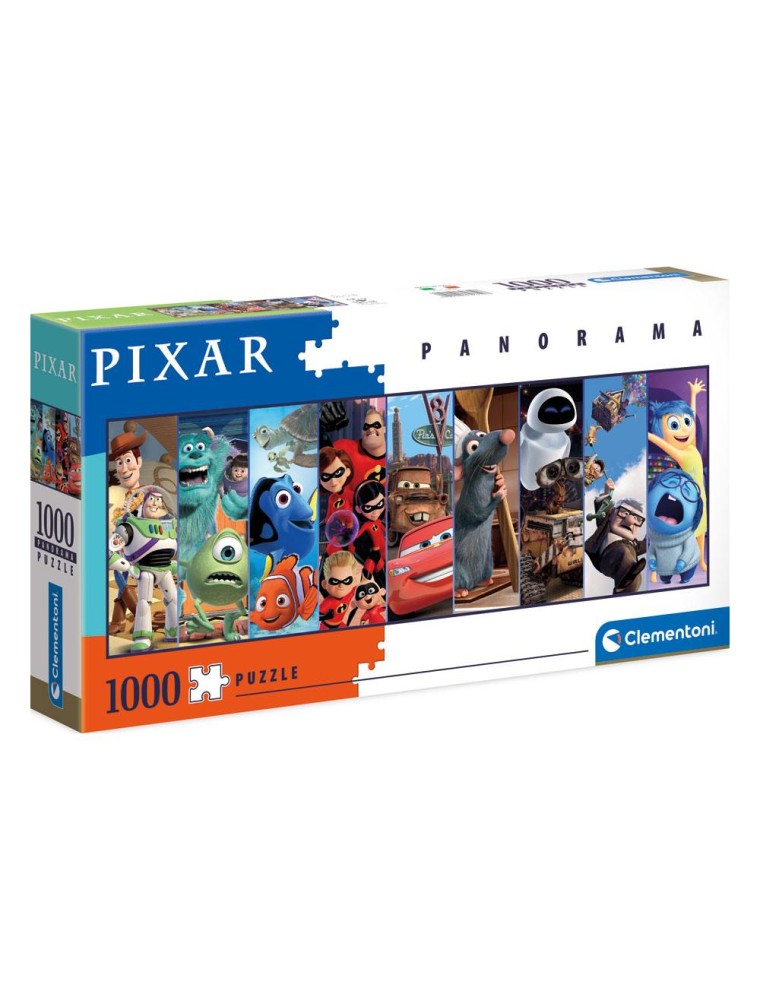 Disney Panorama Jigsaw Puzzle Pixar (1000 Pezzi) Clementoni