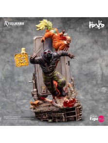 Dorohedoro Elite FigumiZ Diorama 1/8 Caiman & Nikaido 37 Cm Figurama Collectors