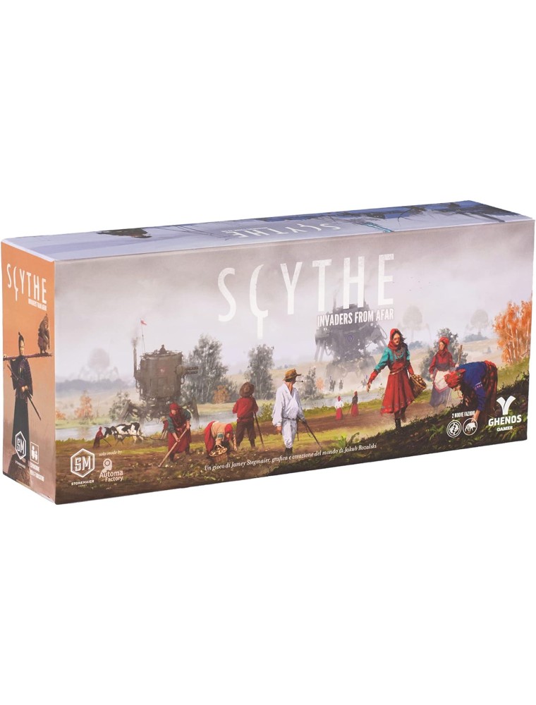 Scythe - Espansione Invasori da Lontano Giochi Da Tavolo DV Giochi