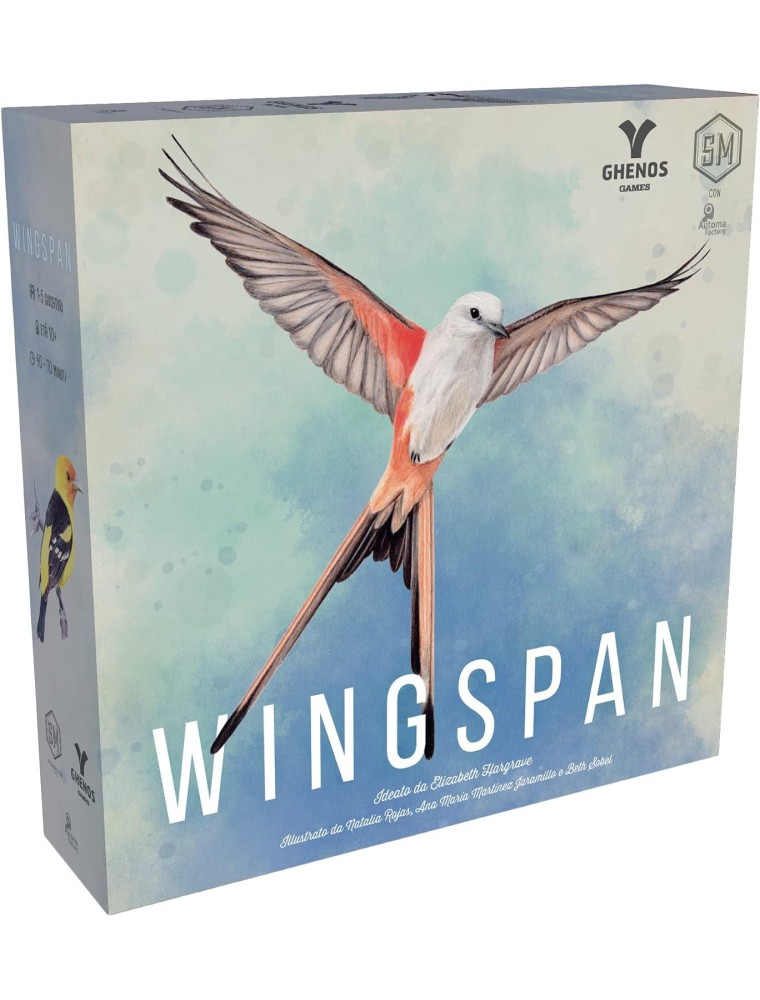 Wingspan - Nuova Edizione Con Swift Start Pack Ghenos Games Giochi Da Tavolo