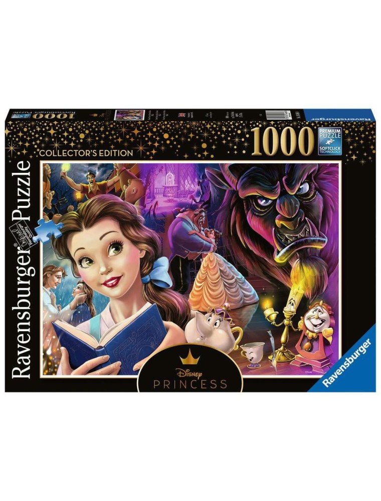 Disney Villainous Jigsaw Puzzle Belle, Disney Princess (1000 Pezzi) Ravensburger