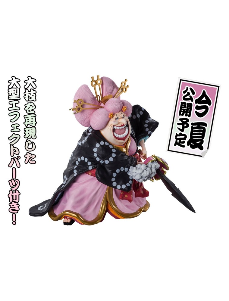 One Piece Figuartszero Statua Charlotte Linlin Battaglia Extra 31 Cm Bandai