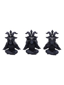 Cult Cuties Figures Three Wise Baphoboo 13 Cm Nemesis Now