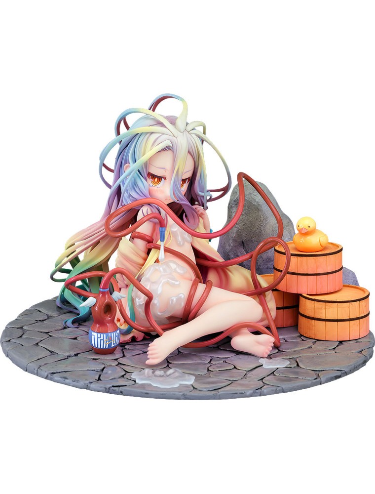 No Game No Life Pvc Statua 1/7 Shiro: Hot Spring Ver. 11 Cm Phat!