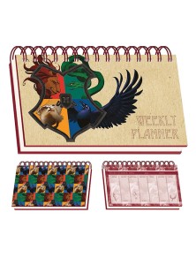 Harry Potter Planner Settimanale con Stemma delle Casate Intricate House