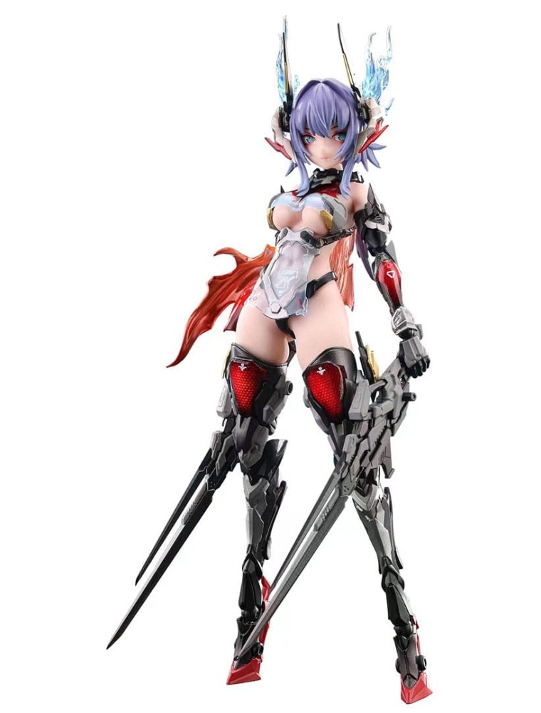 Original Character Plastica Model Kit Alloy Articolato Assemblable Model Thunderbolt-barbera Red 21 Cm Animester