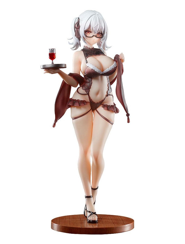 Original Character Statua 1/6 Wine Waiter Girl - Cynthia 27 Cm Animester