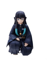 Demon Slayer: Kimetsu No Yaiba Pm Perching Pvc Statua Muichiro Tokito Hashira Meeting (re-run) 10 Cm Sega