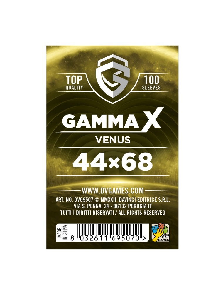 Gamma X Bustine Protettive Venus 44 x 68 mm Dv Giochi