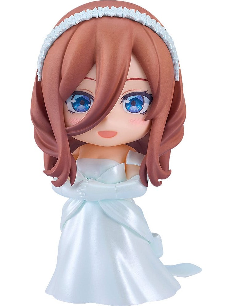 The Quintessential Quintuplets Nendoroid Action Figura Miku Nakano: Wedding Dress Ver. 10 Cm Good Smile Company