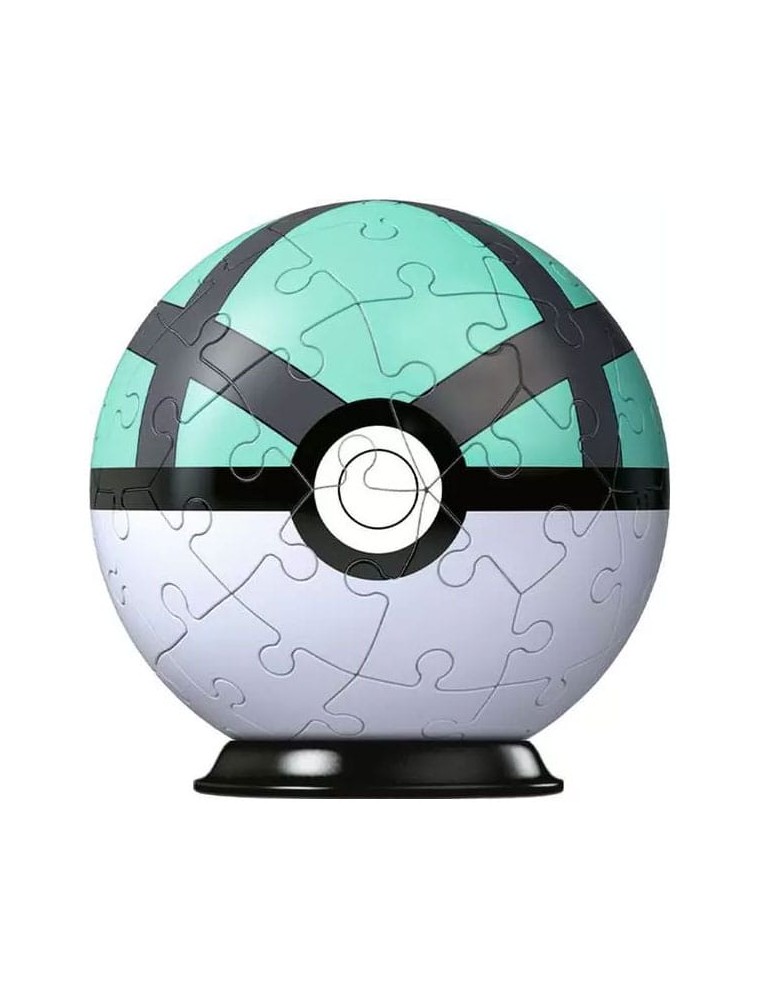 Pokémon 3d Puzzle Pokéballs: Net Ball (55 Pezzi) Ravensburger