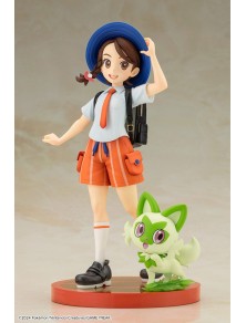 Pokémon Artfxj Statua 1/8 Juliana Con Sprigatito 20 Cm Kotobukiya