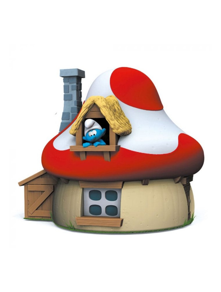 The Smurfs Salvadanaio Mushroom House Plastoy