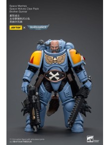 Warhammer 40k Action Figura 1/18 Space Marines Space Wolves Claw Pack Brother Gunnar 12 Cm Joy Toy (cn)