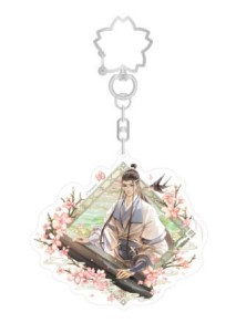 Grandmaster Of Demonic Cultivation Spring Season Series Acrylic Portachiavi Lan Wangji 7 Cm Sakami Merchandise