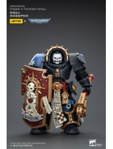 Warhammer 40k Action Figura 1/18 Ultramarines Chaplain In Terminator Armour 12 Cm Joy Toy (cn)