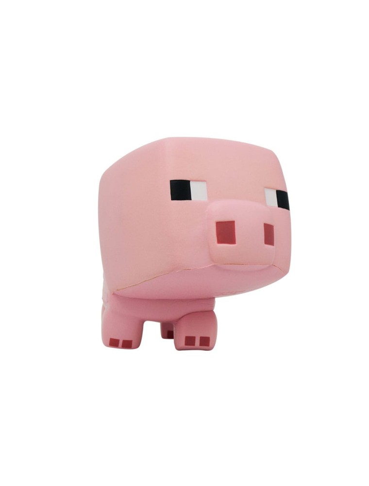 Minecraft Mega Squishme Anti-stress Figura Series 1 Pig 15 Cm Just Toys