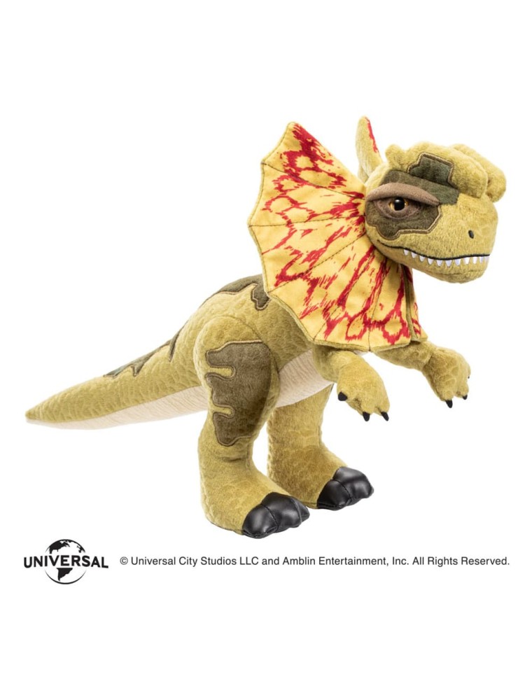 Jurassic Park Peluche Figura Dilophoasaurus Rex 25 Cm Noble Collection