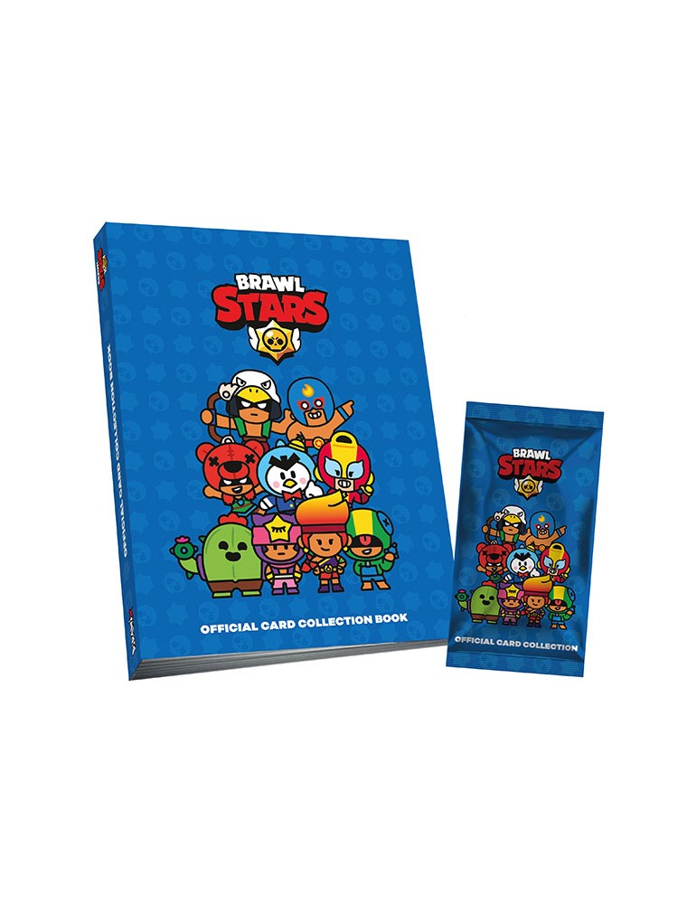 BRAWL STARS CARD SERIE 2 RACCOGLITORE + 1 BUSTA VIDEOGAMES - CARTE DA GIOCO/COLLEZIONE