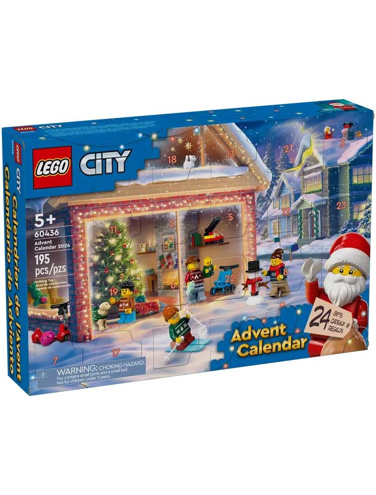 LEGO CITY 60436 - CALENDARIO DELL'AVVENTO 2024