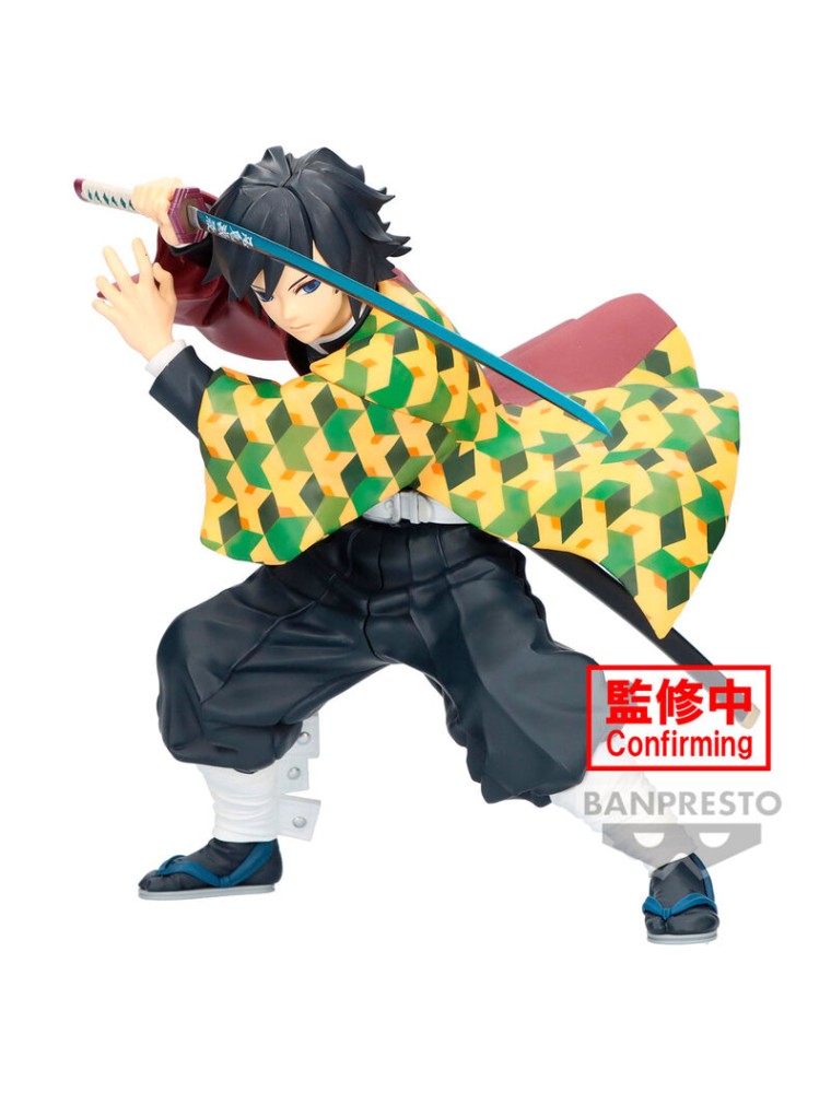 Demon Slayer Kimetsu No Yaiba Maximatic Giyu Tomioka Figura 17cm Banpresto