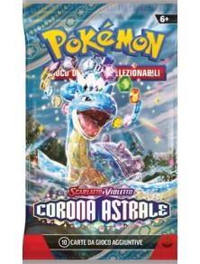 POKEMON CORONA ASTRALE 1 BUSTA POKEMON - CARTE DA GIOCO/COLLEZIONE