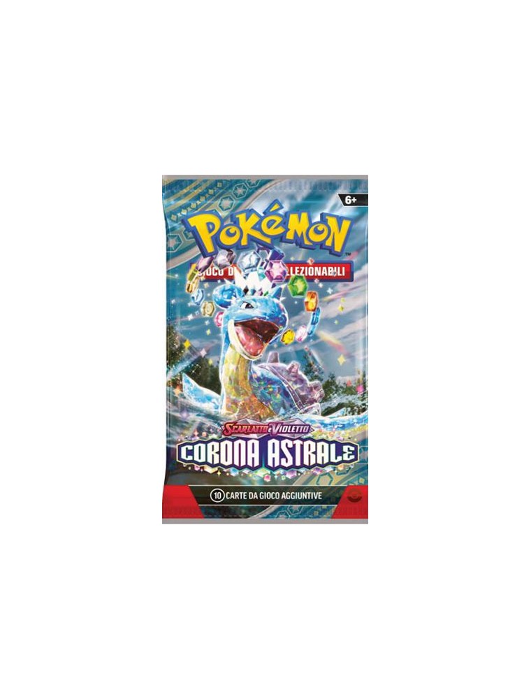 POKEMON CORONA ASTRALE 1 BUSTA POKEMON - CARTE DA GIOCO/COLLEZIONE